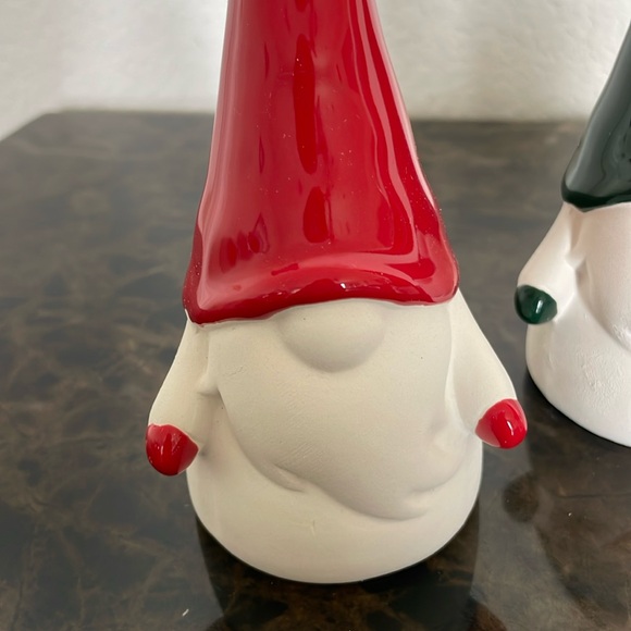 New! 3ct Ceramic Gnomes Red/Green/Maroon-
Holiday Christmas Decor - Picture 3 of 8